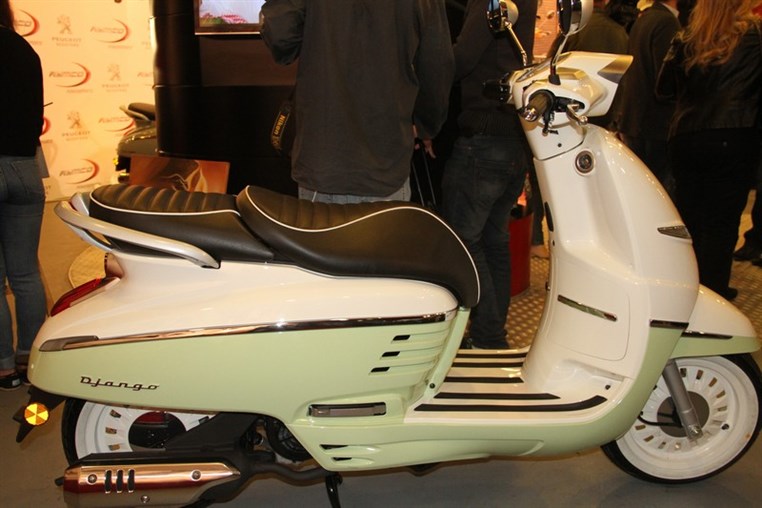 Launch of Peugeot Django Scooters by Rymco